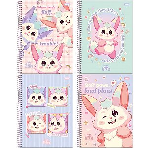 Caderno 01x1 capa dura funfinily 80fls. - foroni (pct.c/04)