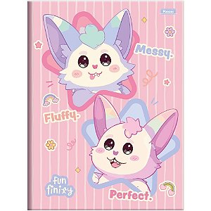 Caderno brochurao capa dura funfinily 80fls - foroni (pct.c/05)