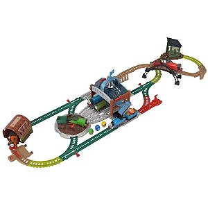 Thomas and friends pista motoriz.entregue barris - mattel (unidade)