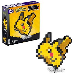 Mega construx pokemon pikachu - mattel (unidade)