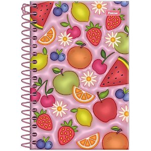 Caderneta espiral capa dura nicecream 80fls - foroni (pct.c/04)
