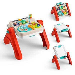 Fisher-price aprender brincar mesa de atividades 4em1 - mattel (unidade)