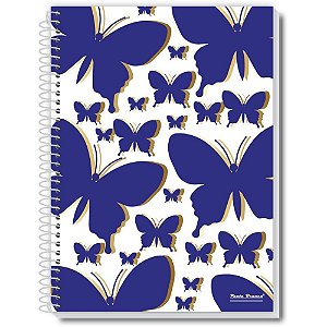 Caderno 01x1 capa dura fly 80fls. - pauta branca (pct.c/03)