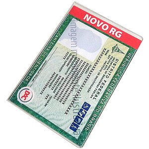 Protetor para documentos rg protetor nova medida - dac (unidade)