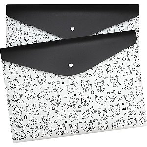 Pasta envelope a4 dogs e cats (s) - polibras (unidade)
