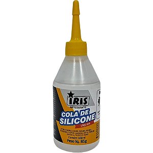Cola para artesanato silicone liquido 100ml. - iris (pct.c/05)