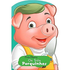 Livro infantil ilustrado os tres porquinhos 26,5x50 16p - pae editora (unidade)