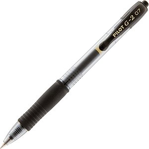 Caneta gel bl-g2-7 g-2 0,7mm preta - pilot (cx.c/12)
