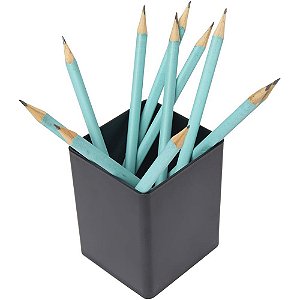 Acessorio para mesa organizador office preto - polibras (unidade)