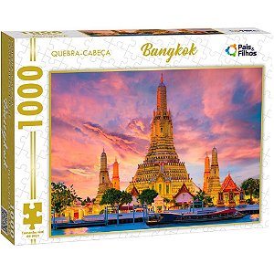 Quebra-cabeca cartonado bangkok 1000 pecas - pais e filhos (unidade)