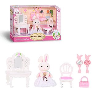 Casinha de boneca forest babys penteadeira - pp import (unidade)