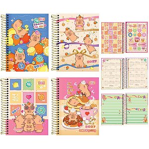 Agenda 2027 capyclub cd esp 160f 110x154mm - tilibra (pct.c/04)