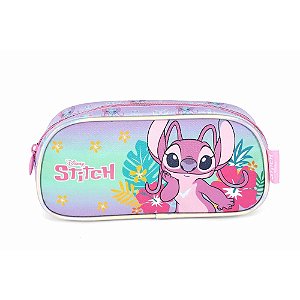 Estojo simples stitch roxo - luxcel (unidade)