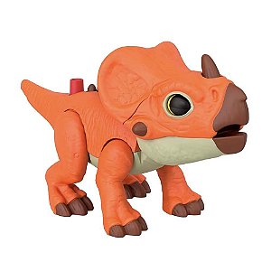 Imaginext jw rebirth deluxe aquilops - mattel (unidade)