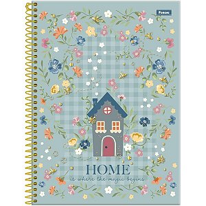 Caderno 10x1 capa dura milly 160f - foroni (pct.c/04)
