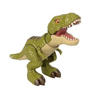 Imaginext jw rebirth deluxe t-rex - mattel (unidade)