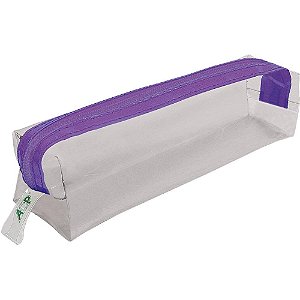 Estojo simples pvc lilas p/40 lapis - acp (unidade)