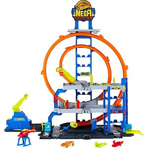 Hot wheels pista city mega garagem - mattel (unidade)