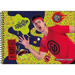 Caderno desenho univ capa dura enaldinho 80fls. - jandaia (pct.c/04)