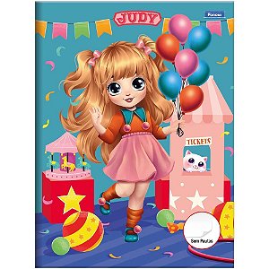 Caderno brochurao sem pauta judy 60fls - foroni (pct.c/05)
