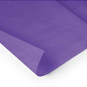 Papel crepom 48cmx2,00m. roxo - ridet (pct.c/10)