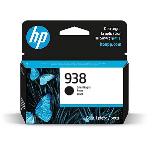 Cartucho original hp 938 preto officejet pro - hp (unidade)