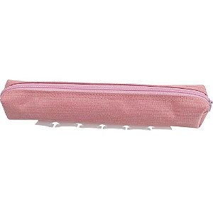 Estojo simples para caderno de disco rosa - kit (unidade)