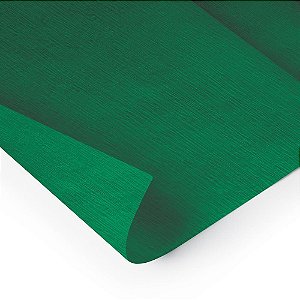 Papel crepom 48cmx2,00m. verde bandeira - ridet (pct.c/10)