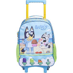 Mochila infantil com rodinha bluey x gr - xeryus (unidade)