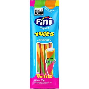 Doce tubes twister 15g. - fini (dp.c/12)