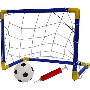 Chute a gol kit goleiro 1trave/bola/bomba - homeplay (unidade)