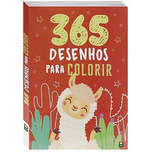Livro infantil colorir 365 desenhos p/colorir vm 288p - todolivro (unidade)