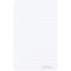 Caderno inteligente refil inteligine pautado 120g 50fls - caderno inteligente (pacote)