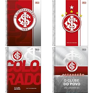 Caderno 10x1 capa dura internacional 160fls - tilibra (pct.c/04)