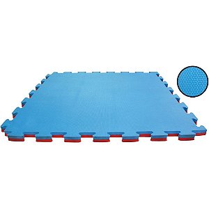 Tatame eva bicolor az/vm 1x1m 40mm - evamax (unidade)