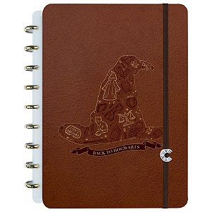 Caderno inteligente medio harry potter chapeu seletor - caderno inteligente (unidade)
