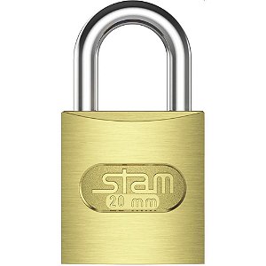 Cadeado convencional 20mm - stam (unidade)