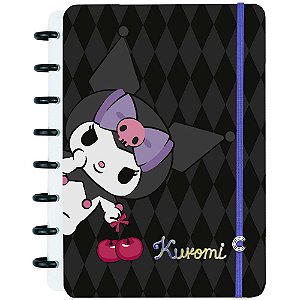 Caderno inteligente a5 kuromi 80fls 155x220mm - caderno inteligente (unidade)