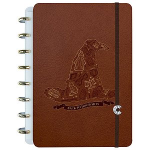 Caderno inteligente a5 harry potter chapeu seletor - caderno inteligente (unidade)