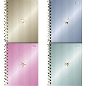 Caderno 01x1 cp.dura colegial west village 80fls. - tilibra (pct.c/04)
