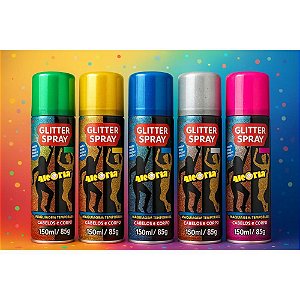 Pinta cabelo 150ml glitter cabelo/corpo sor - dalegria (cx.c/12)