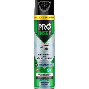 Repelente de insetos proinset inseticida 350ml s/ch - baston (unidade)