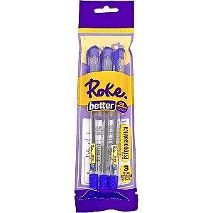 Caneta esferografica roke better 0.7mm azul - paper mate (ct.c/03)