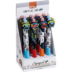 Caneta gel divert gel cars apag 0.7mm (s) - brw (dp.c/12)