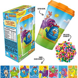 Doce copao galinha p. c/surpr 600ml - divino kids (unidade)