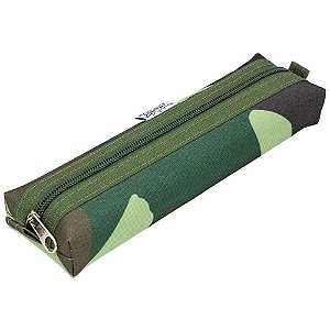Estojo simples tecido teen camuflado - goodie (unidade)