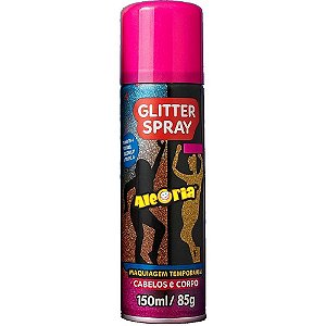 Pinta cabelo 150ml glitter cabelo/corpo rs - dalegria (cx.c/12)
