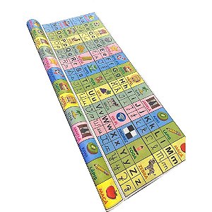 Tnt estampado 1,40m 40g painel educativo alfabeto pico - supper (rl-25mts)