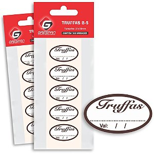 Etiqueta adesiva trufas - grespan (pct.c/100)