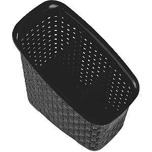 Organizador rattan multiuso pt 16x11x17,8 - nitron (unidade)